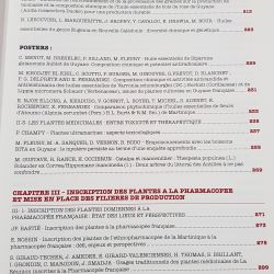 Sommaire 3/4 - Colloque International sur les Plantes Aromatiques et Médicinales des l'Outre-Mer