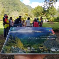 Sortie terrain avec le Parc National de la Réunion, représenté par Jean-Christophe Garcia Sortie terrain avec le Parc National de la Réunion, représenté par Jean-Christophe Garcia